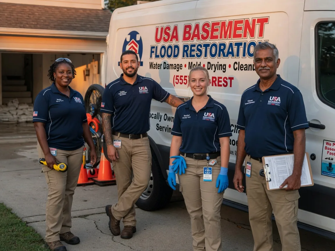 Basement Flood Cleanup company in Gay, WV