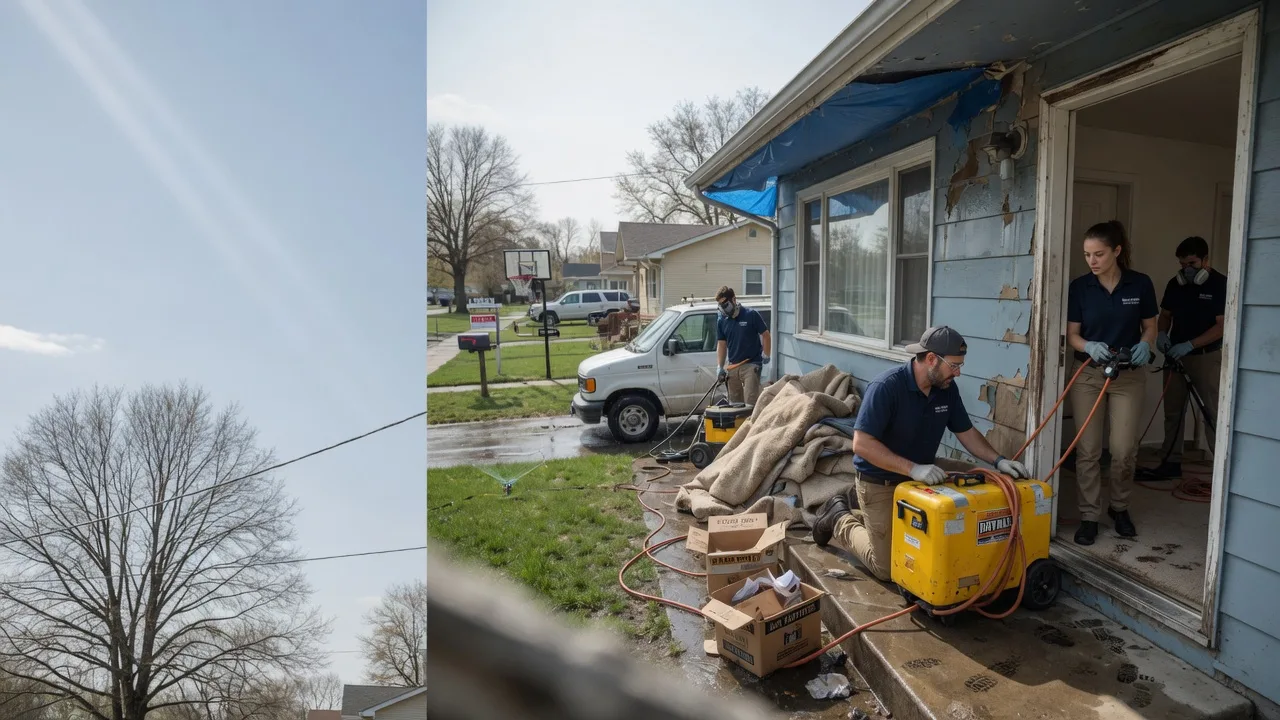 Basement Flood Cleanup in Gay, WV near me